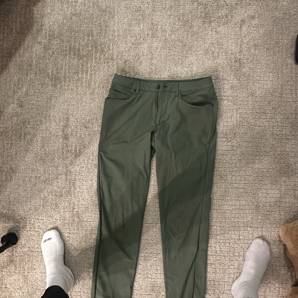 Lululemon Athletica Olive Green Pants